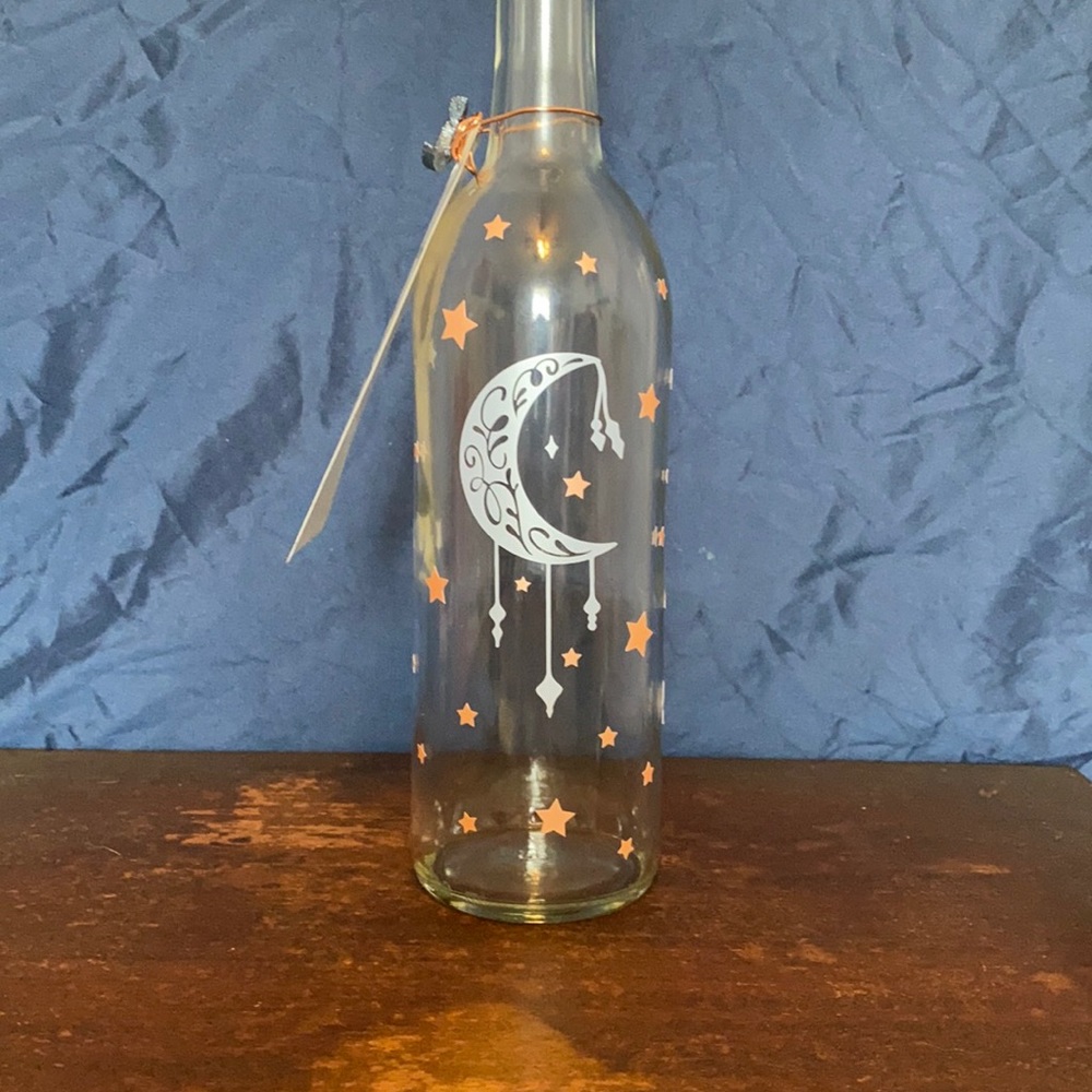 Moon water bottle